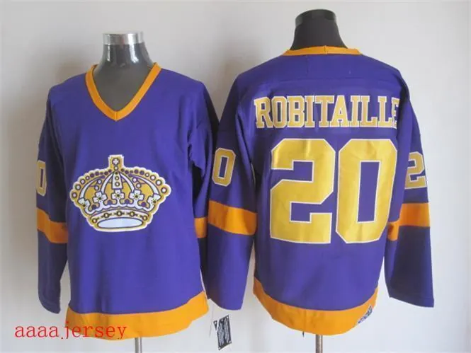 Los Angeles Kings retro ice hockey jersey M-3XL 洛杉矶国王队复古冰球服 4
