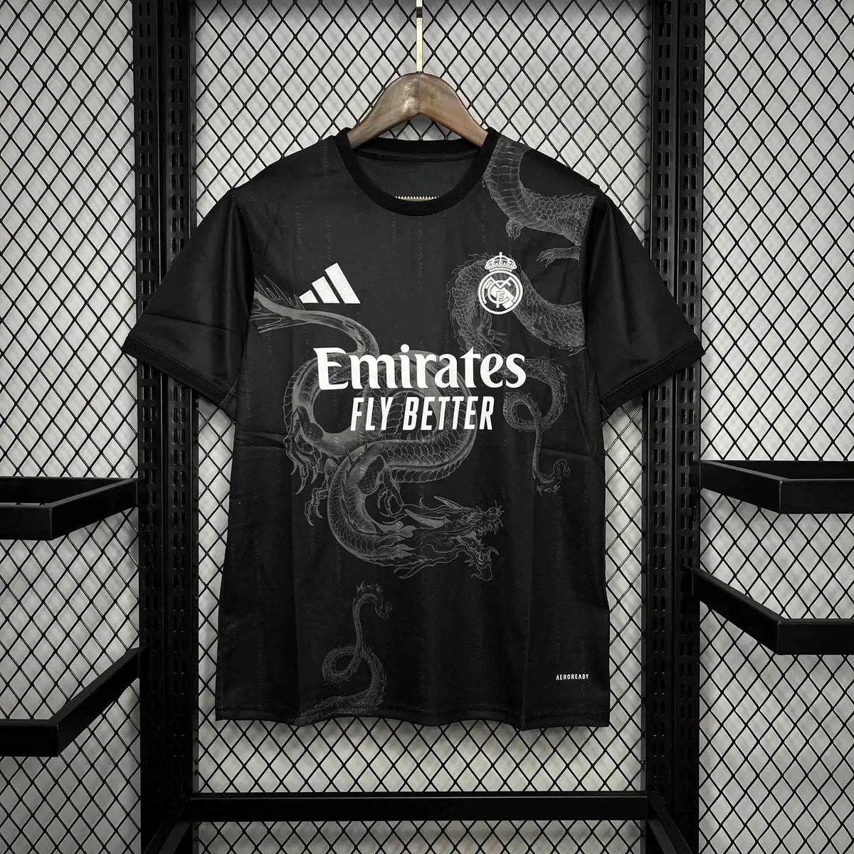 24-25 Real Madrid Dragon Black Special Edition Kit AAAAJersey Dropshiping Yupoo 6