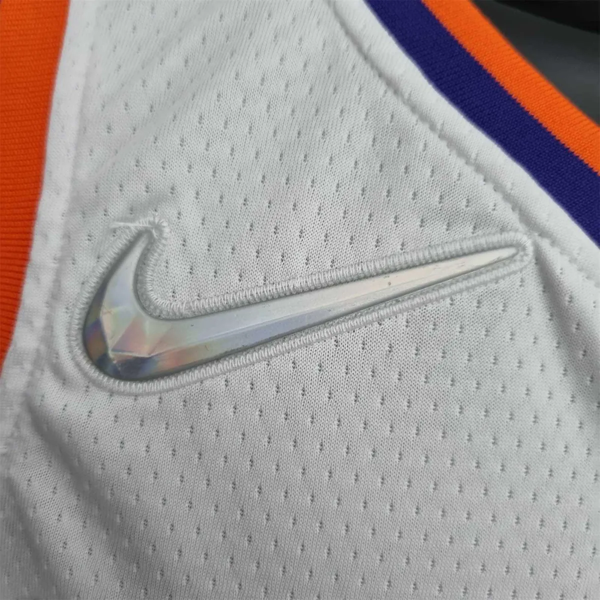 75th Anniversary Ayton #22 Phoenix Suns White NBA Jersey 8