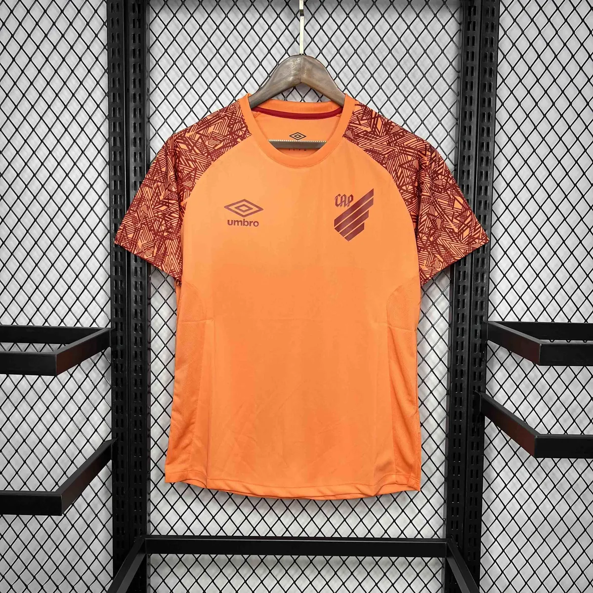24-25 Athletico Paranaense Training Orange Kit Soccer Uniform AAAAJersey Dropshiping Yupoo 5