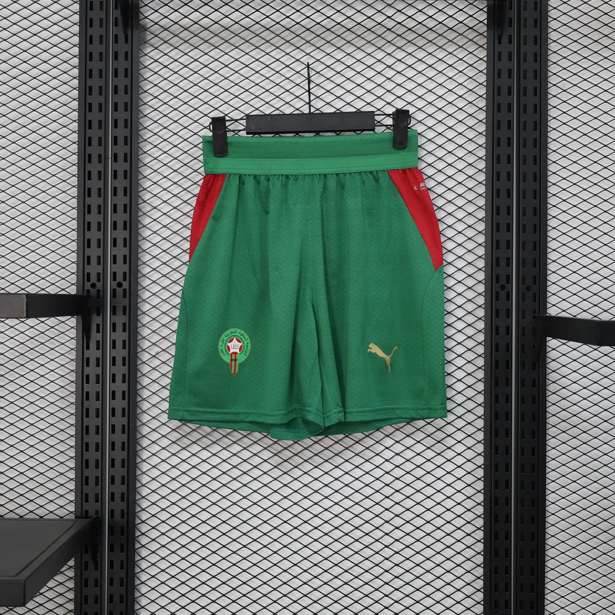 2026 World Cup Morocco Home Player Version Football Shorts AAAAJersey Supply Yupoo 2