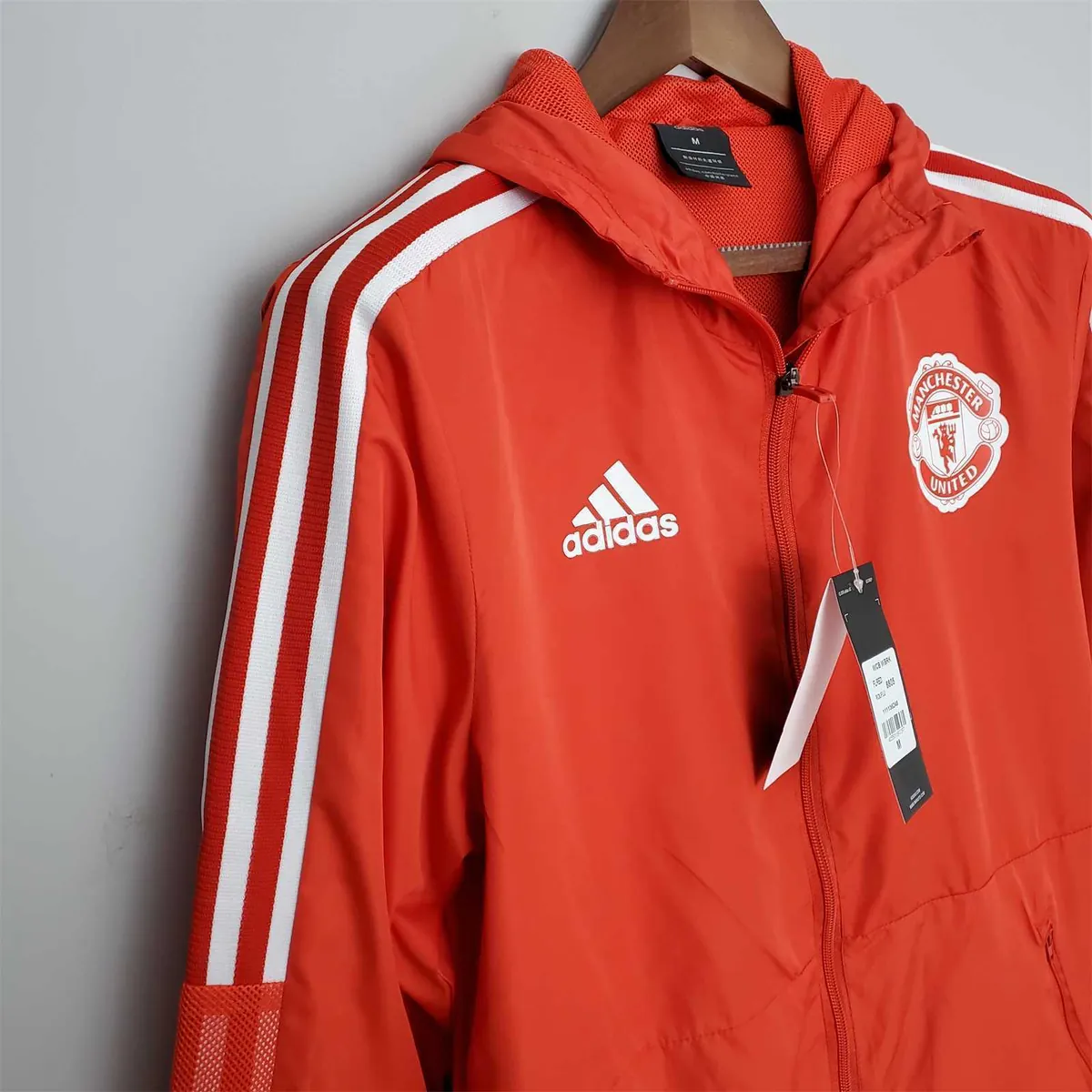 22-23 Manchester United red windbreaker 7