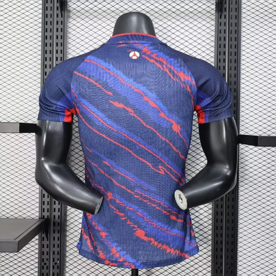 25-26 PSG Special Edition Kit Player Version Maillot été Soccer Sino Shirt AAAAJersey Supply Yu 1
