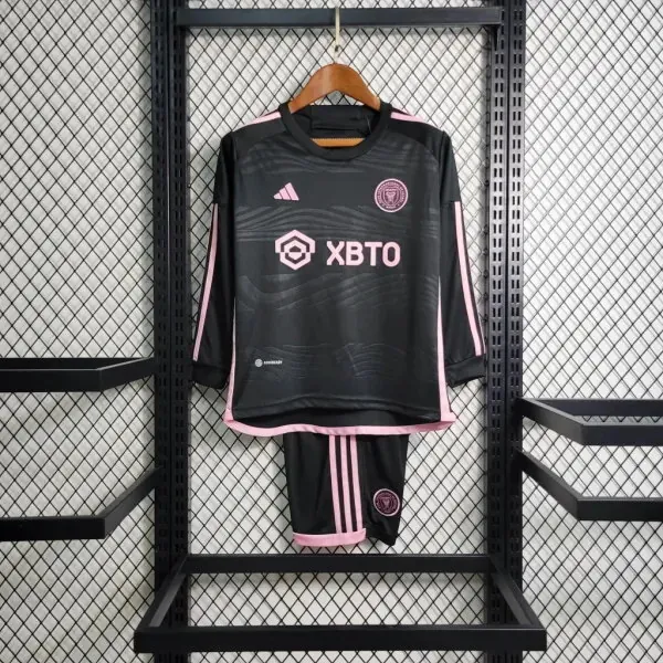 23-24 Inter Miami away long sleeve kid kit Size 16-28 2