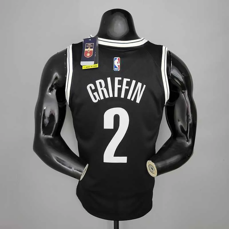 GRIFFIN#2 Brooklyn Nets black 8