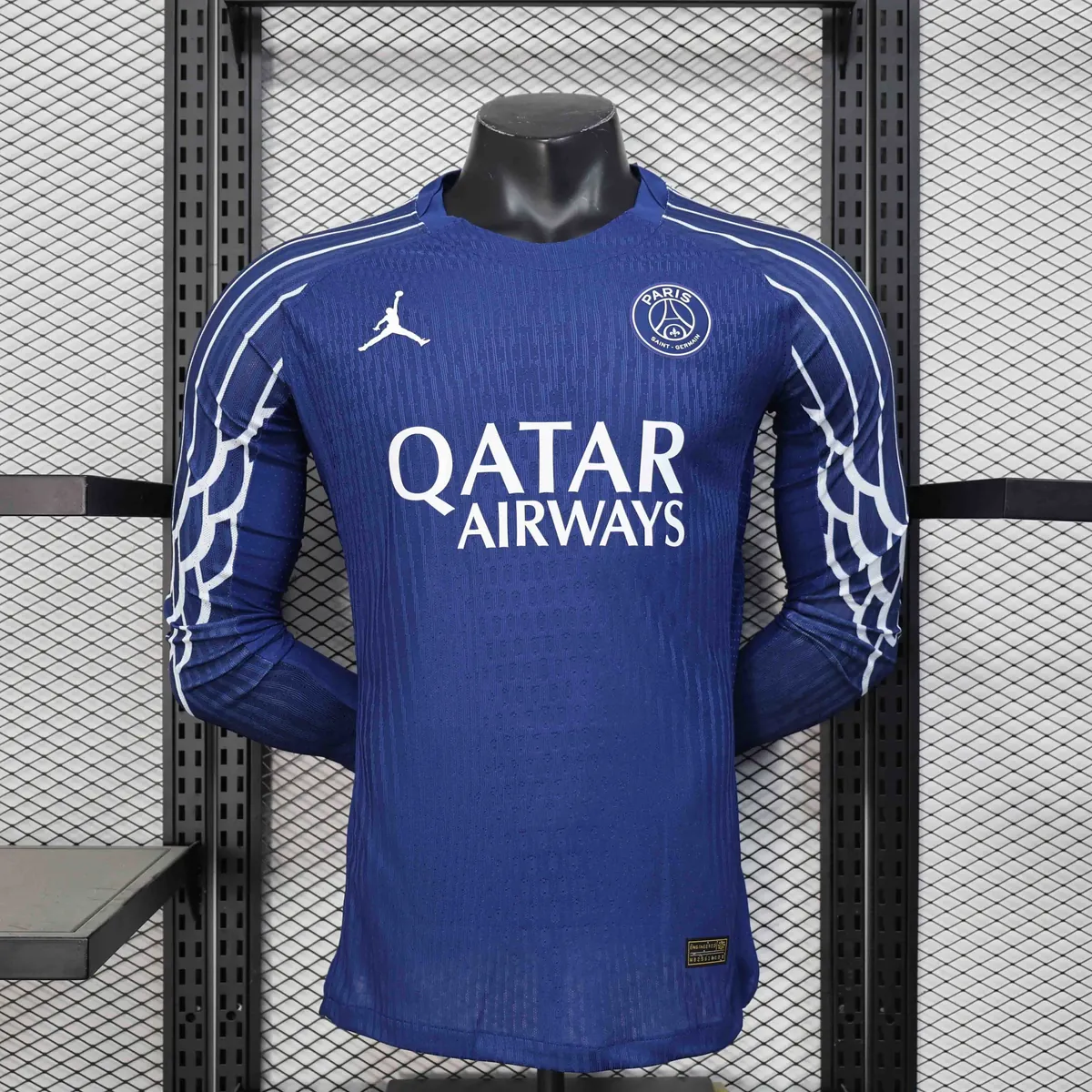 25-26 PSG Fourth Long Sleeve Kit Player Version Shirt AAAAJersey Dropship Yupoo 9
