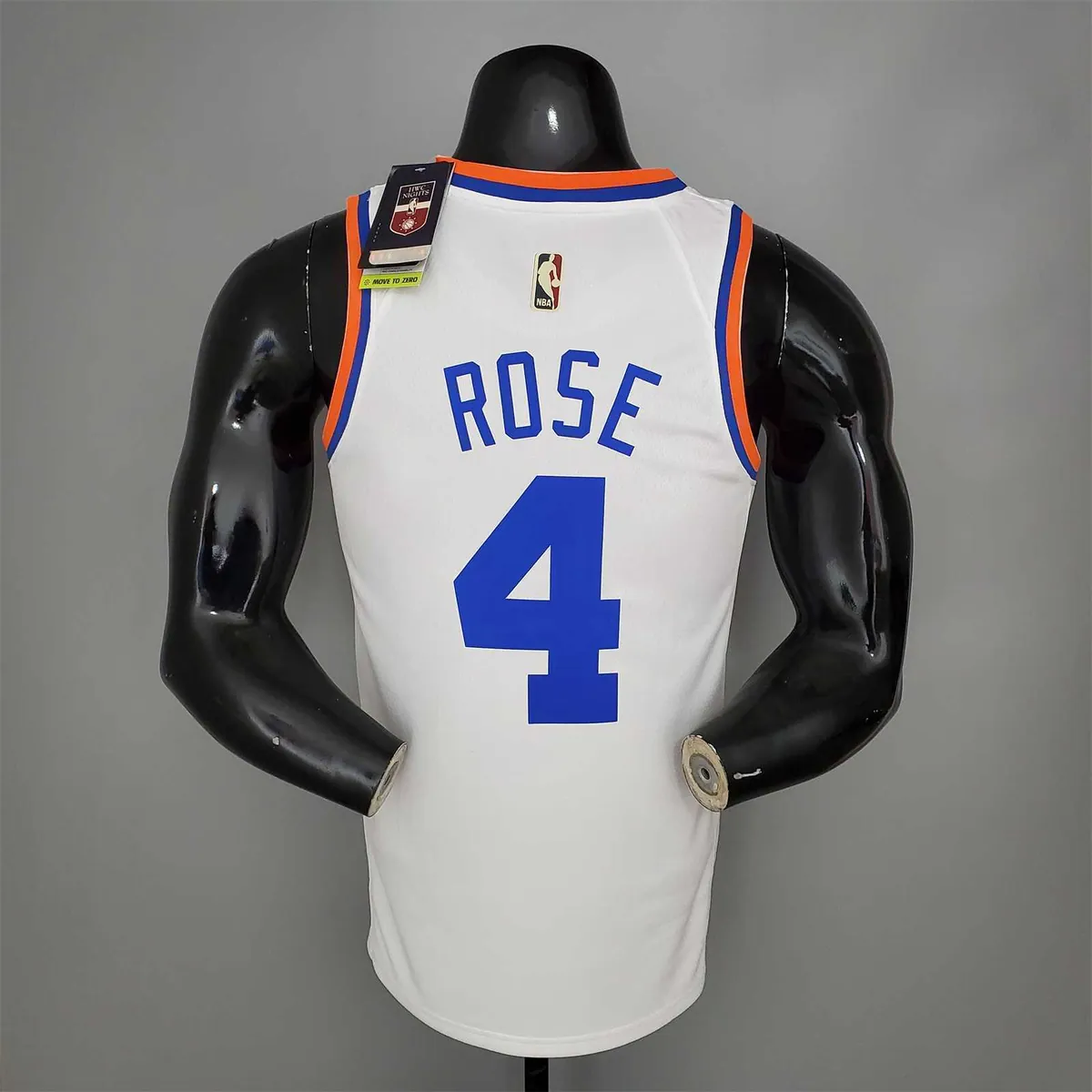 ROSE#4 75th Anniversary Knicks White 5