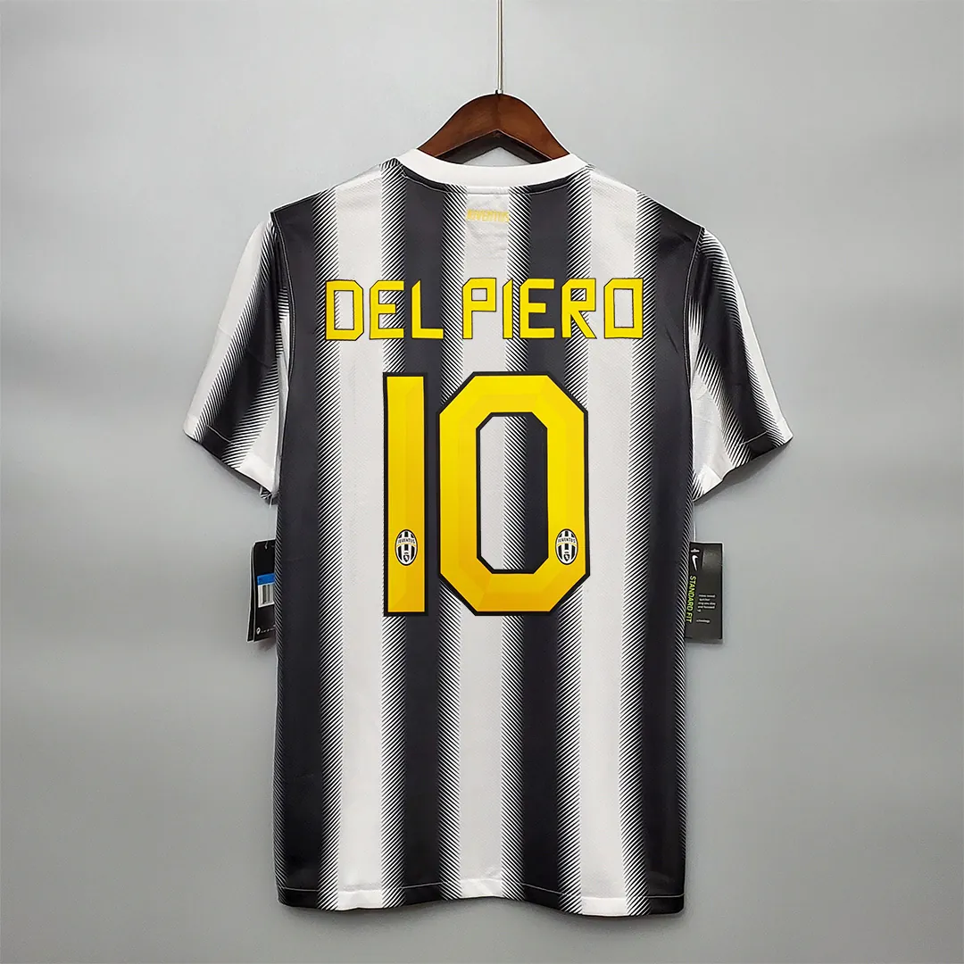 10-11 Juventus home retro jersey football shirt S-2XL 9