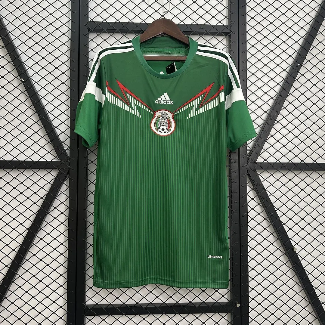 2014 Mexico Home Retro Kit Vintage Shirt AAAAJersey Supply Yupoo 7