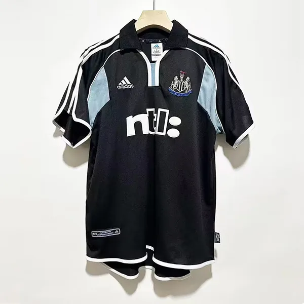 00-01 Newcastle away black retro jersey Best Soccer Jersey 8
