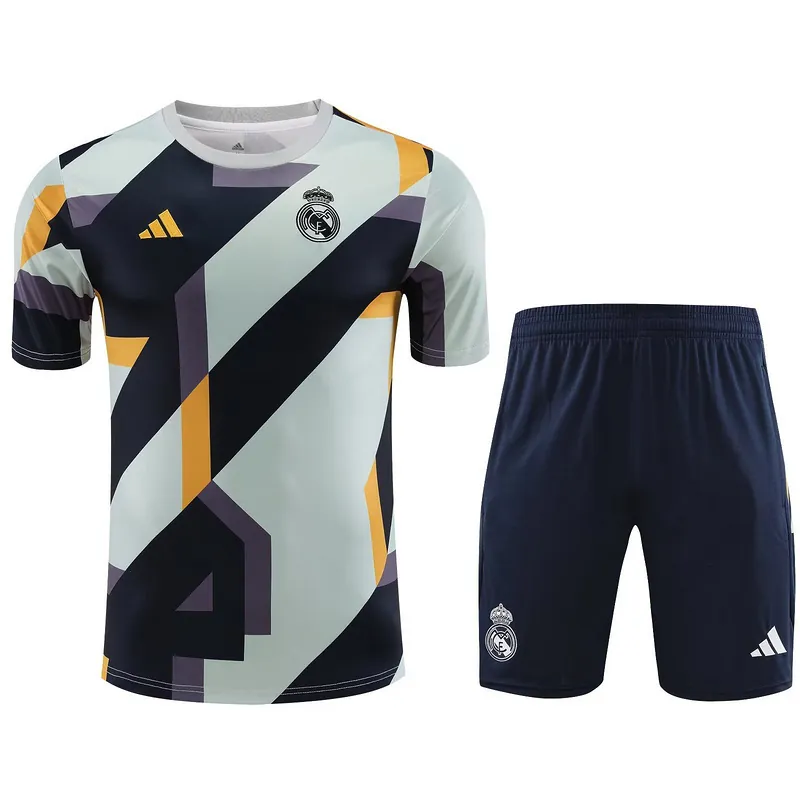 23-24 Real Madrid Traning Grey Kit Soccer Jerseys Yupoo 3