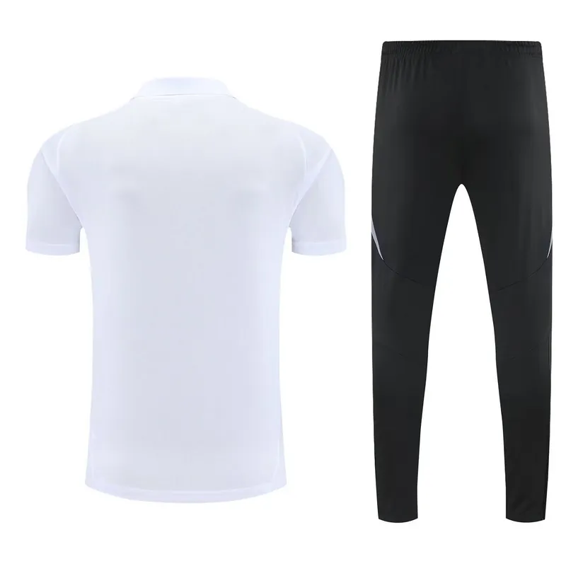 25-26 Al-Nassr White POLO Training Kits Football Tracksuits 2