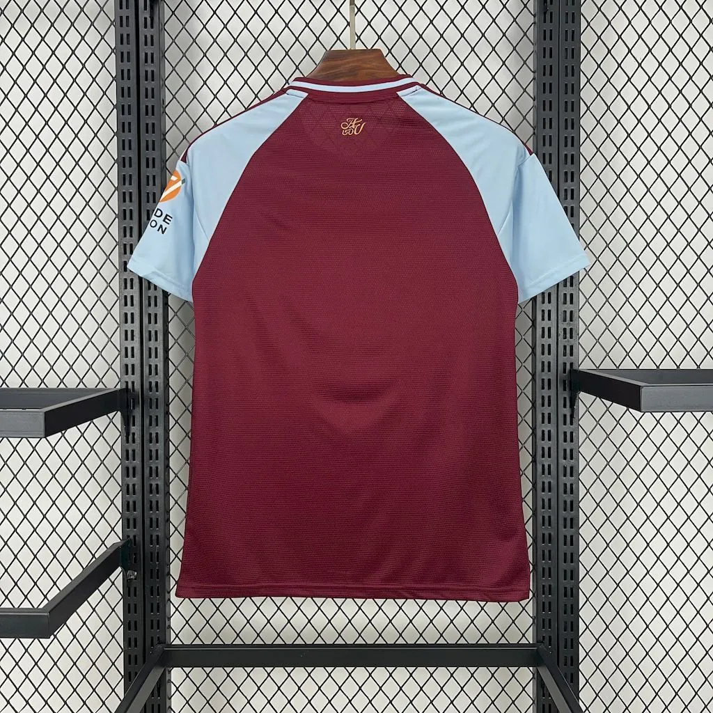 25-26 Aston Villa Home Shirt Football Uniforms AAAAJersey Dropship Yupoo 4