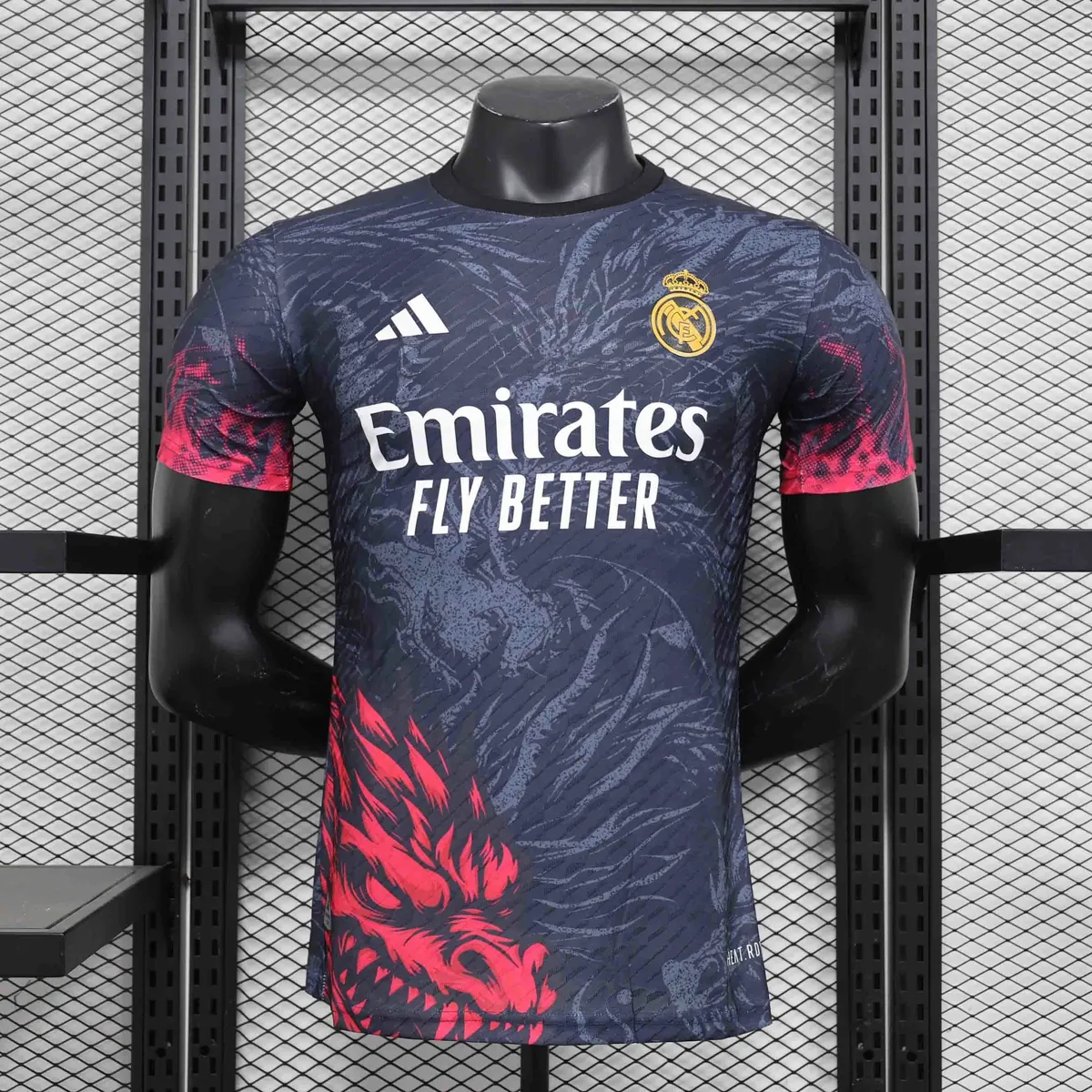 24-25 Real Madrid Red Dragon Special Edition Kit Player Version Shirt Best Wholesale Yupoo 6
