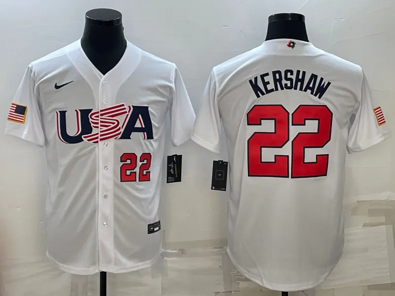 USA 2023 World Cup Baseball Jerseys 27