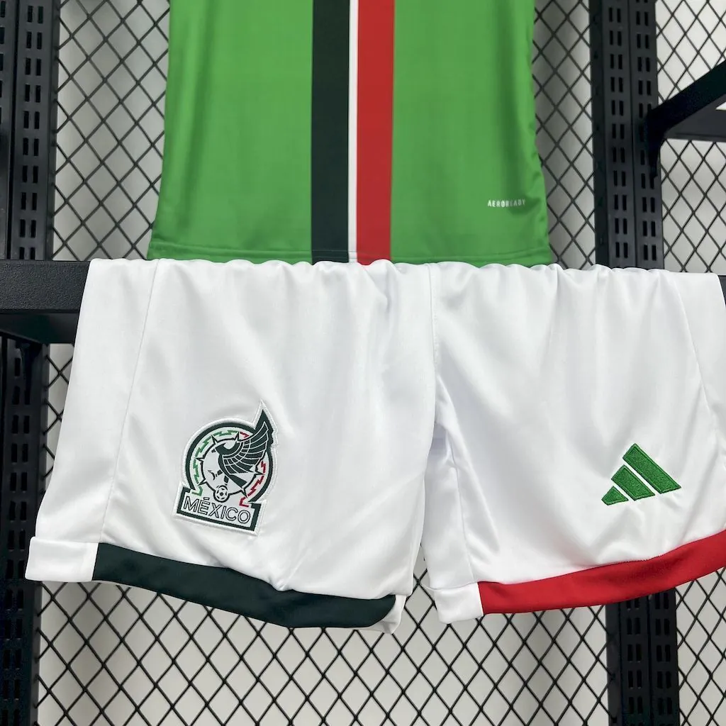 2026 Mexico Home World Cup Kid Kits Youth Apparels AAAAJersey Wholesale Yupoo 2