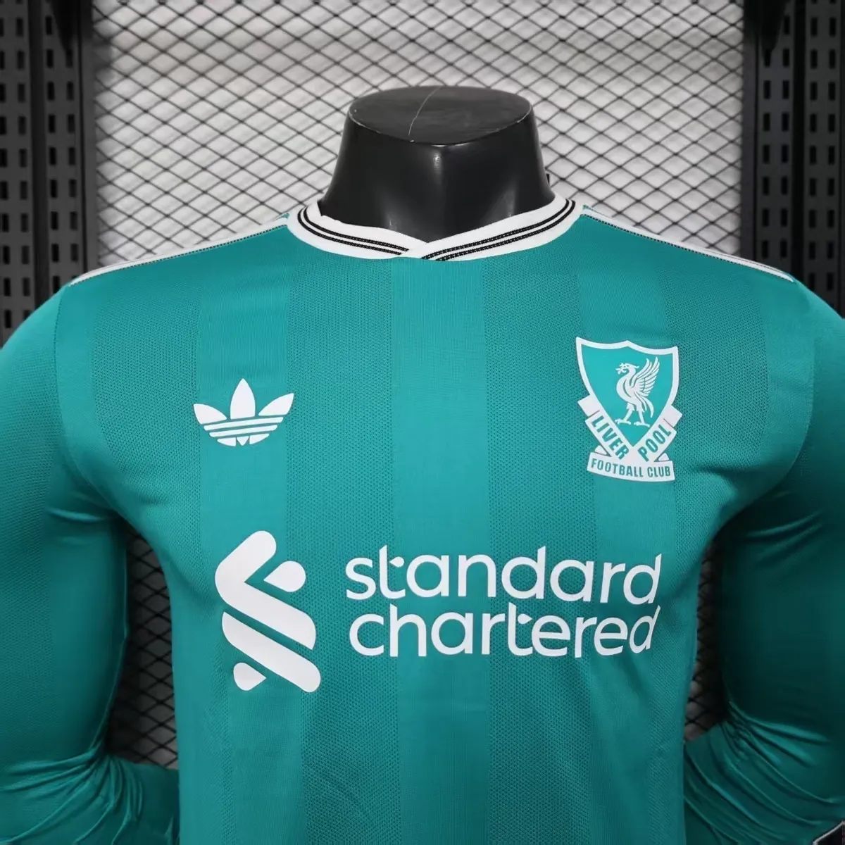 25-26 Liverpool Third Away Kit Player Version Long Sleeve Shirt Football AAAAJersey Yupoo 3