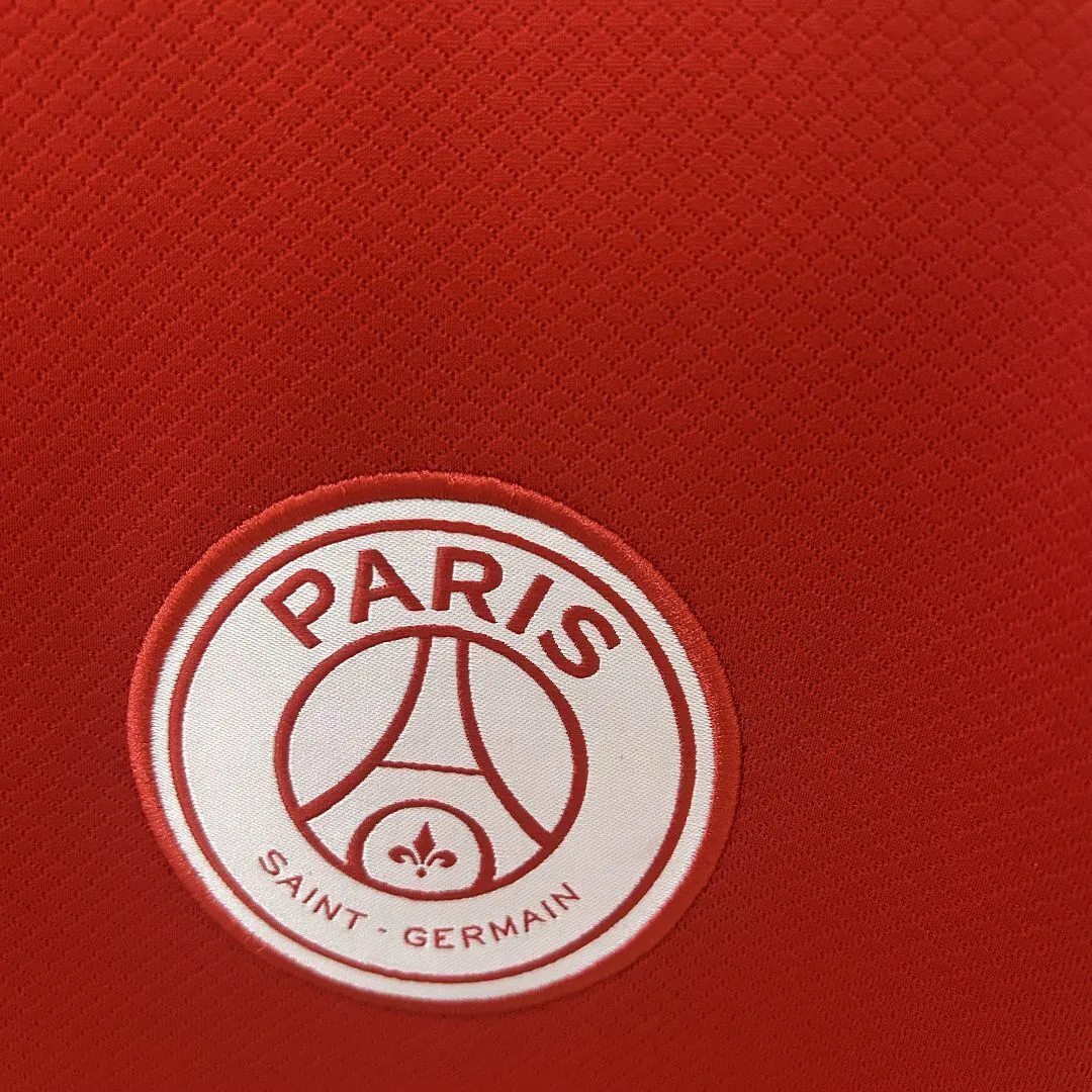 24-25 PSG Fourth Red Shirt Football Uniform AAAAJersey Dropship Yupoo 1