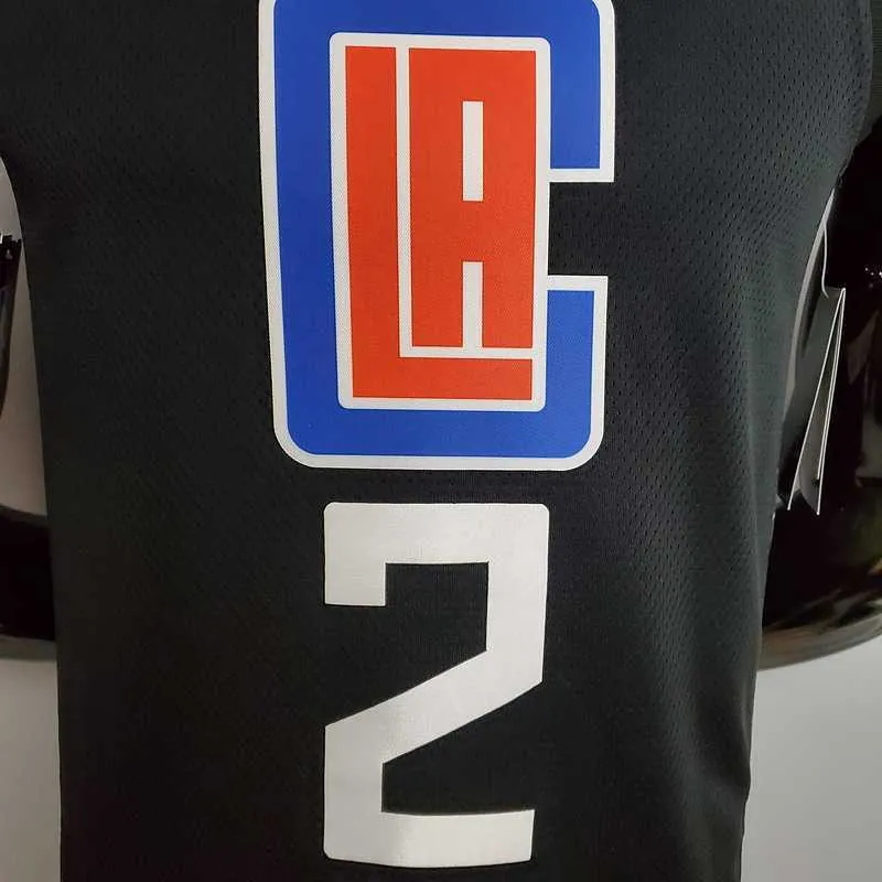 New Clippers LEONARD#2 Theme Limited City Edition Black 8