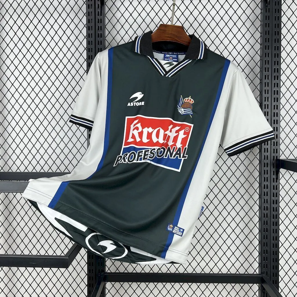 00-02 Sociedad Away Retro Kit Vintage Shirt AAAAJersey Supply Yupoo 4