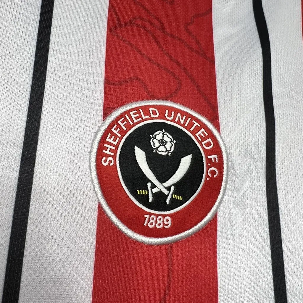 24-25 Sheffield United Home Shirt Soccer Uniforms Soccer AAAAJersey Yupoo 5