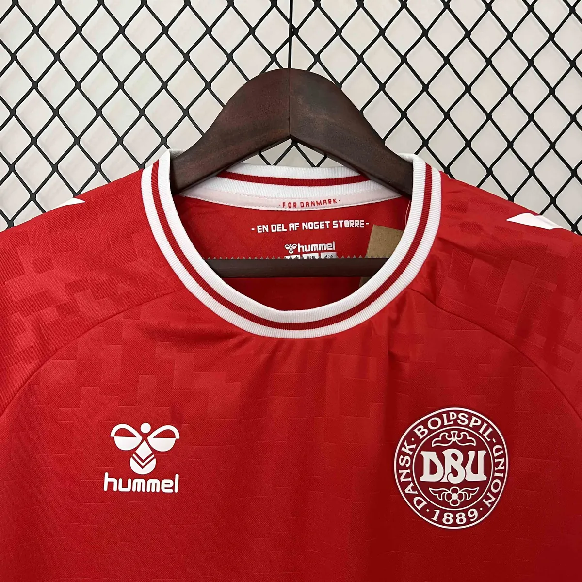 2024 Denmark Home Kit UEFA Euro Shirt Football Replicas Yupoo 6