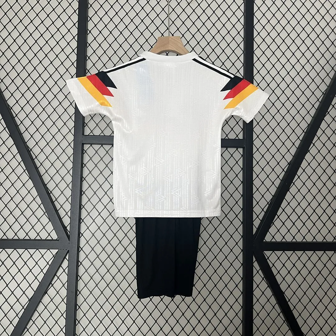 1990 Germany Home Retro Kids Kits World Cup Shirt Cheap Jerseys Yupoo 9