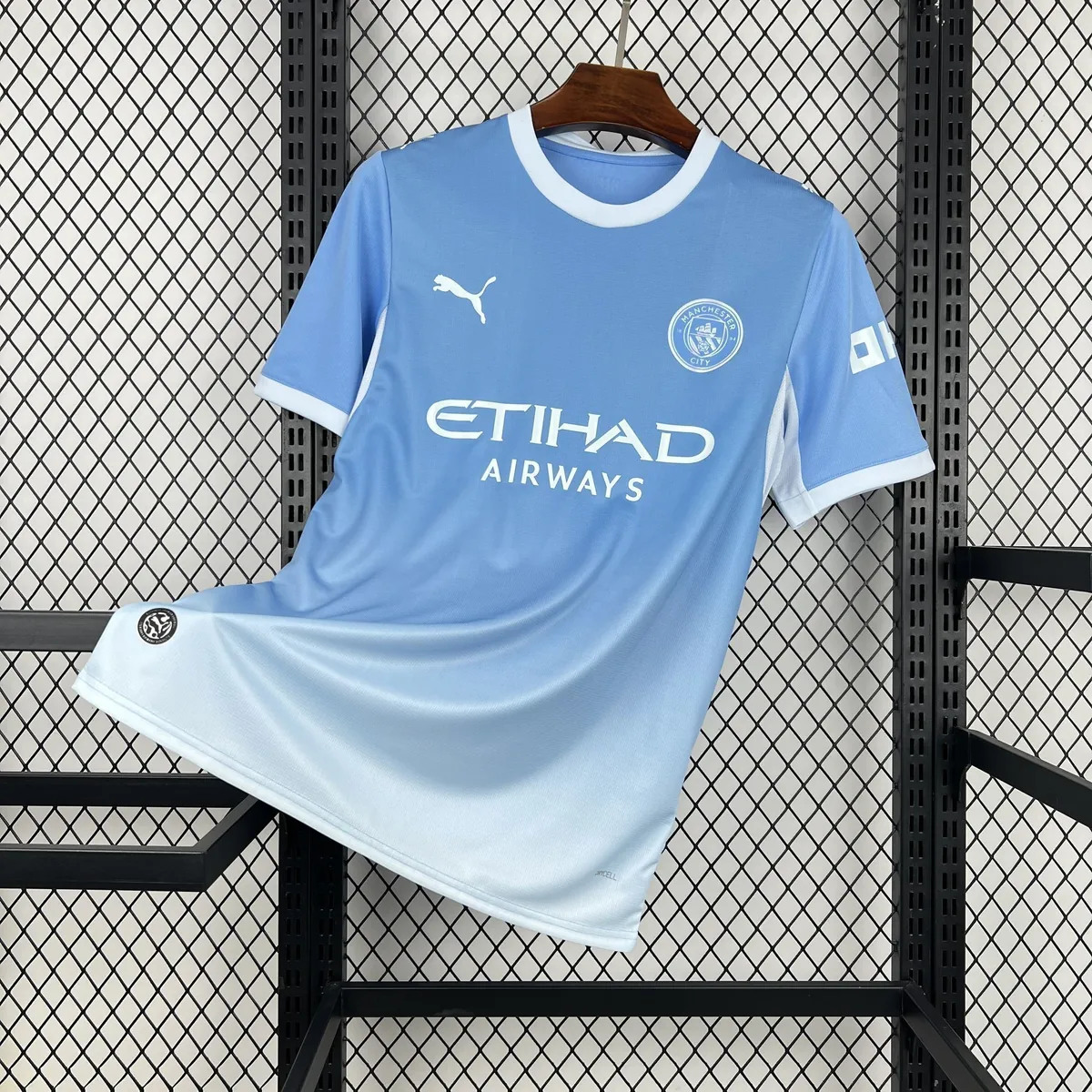 26-27 Manchester City Home Kit Football T-Shirt AAAAJersey Dropship Yupoo 3