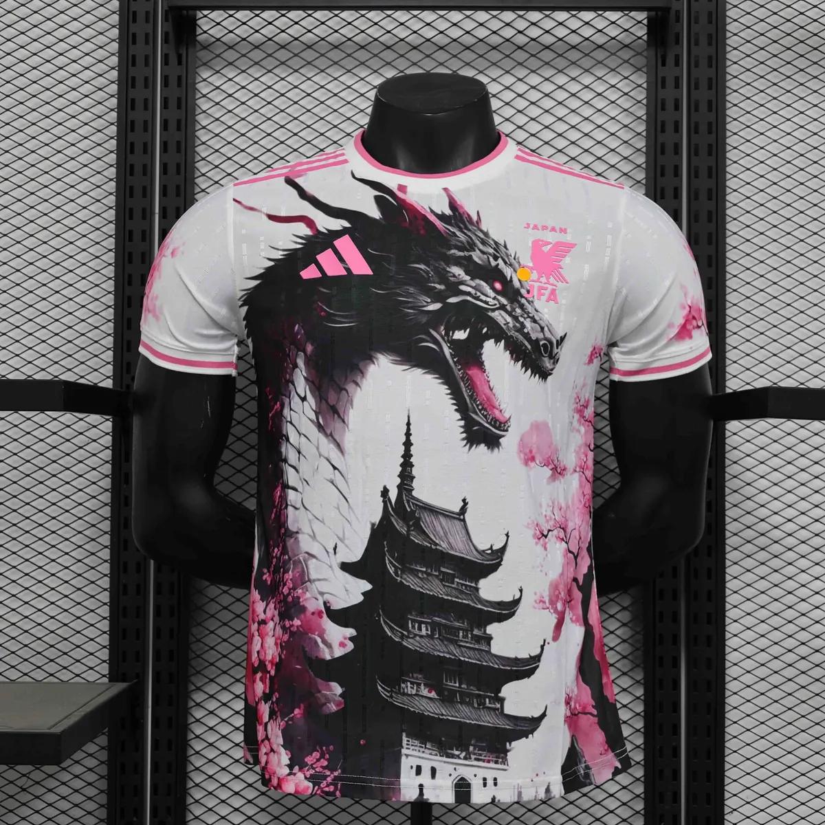 2024 Japan Sakura Dragon Special Edition White Player Version Shirt AAAAJersey Supplier Yupoo 3