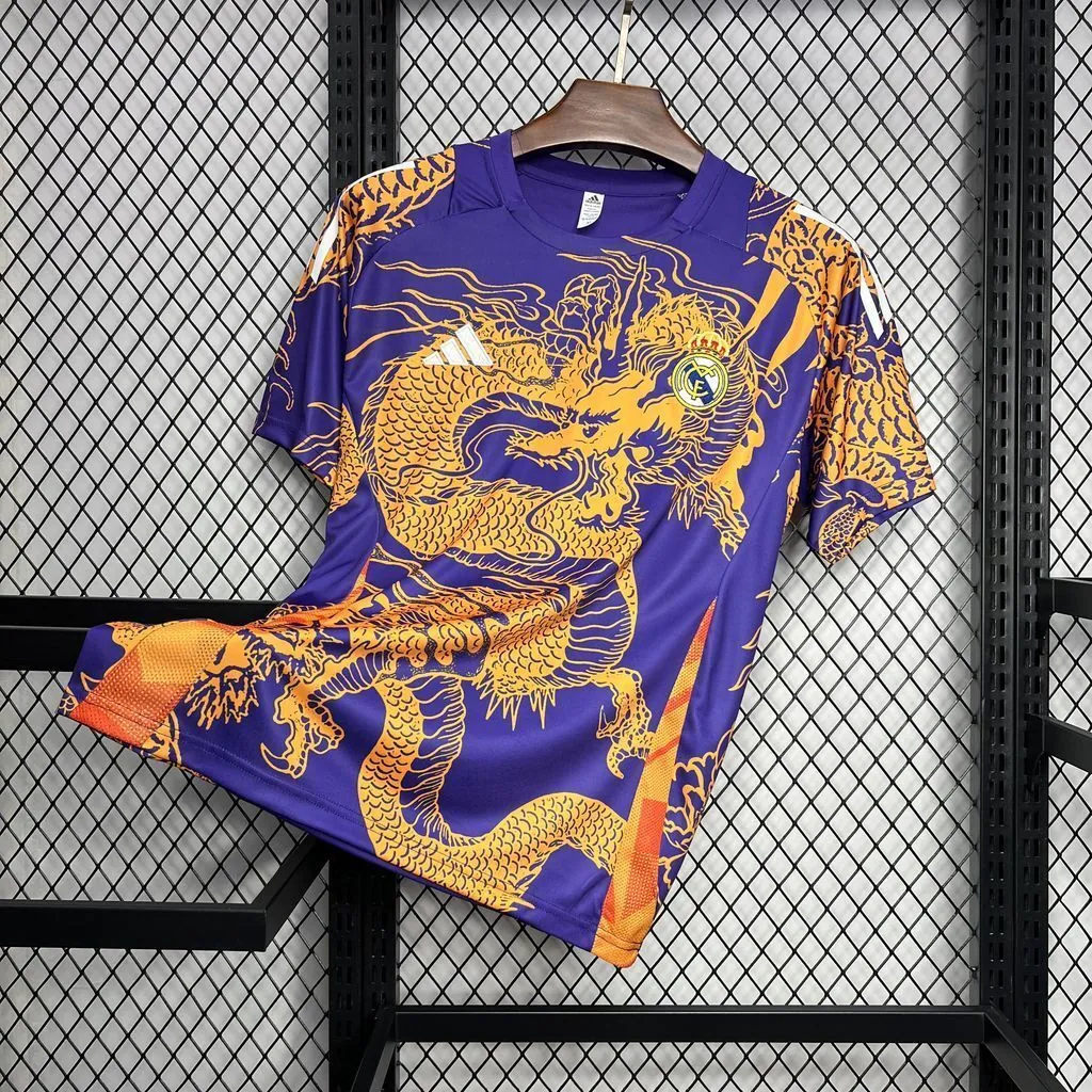 24-25 Real Madrid Purple Dragon Special Edition Soccer Uniforms Soccer AAAAJersey Yupoo 1