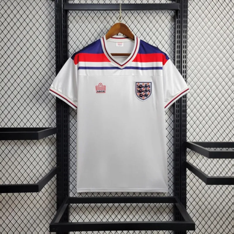 1982 England Home Retro Kit Vintage Shirt Football AAAAJersey Supplier 6