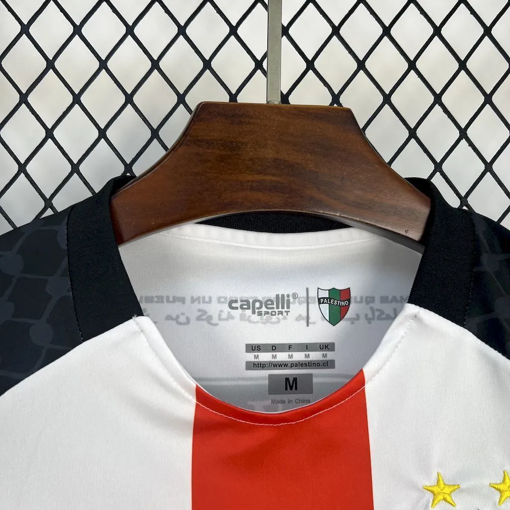 25-26 Palestino Home Shirt Football Uniform AAAAJersey Yupoo 4