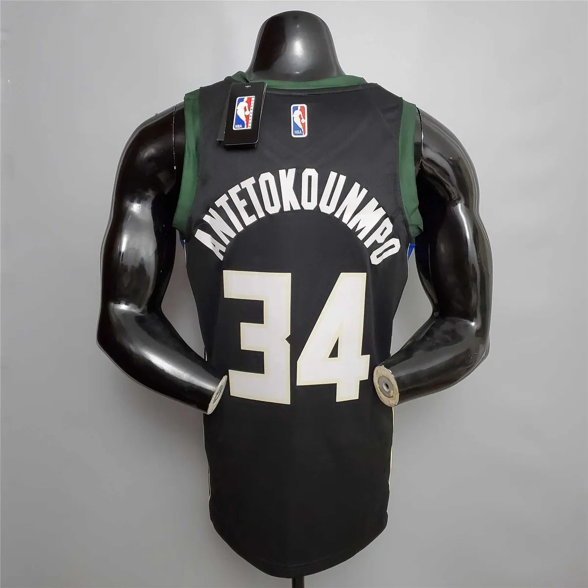 Antetokounmpo#34 Bucks Black 2