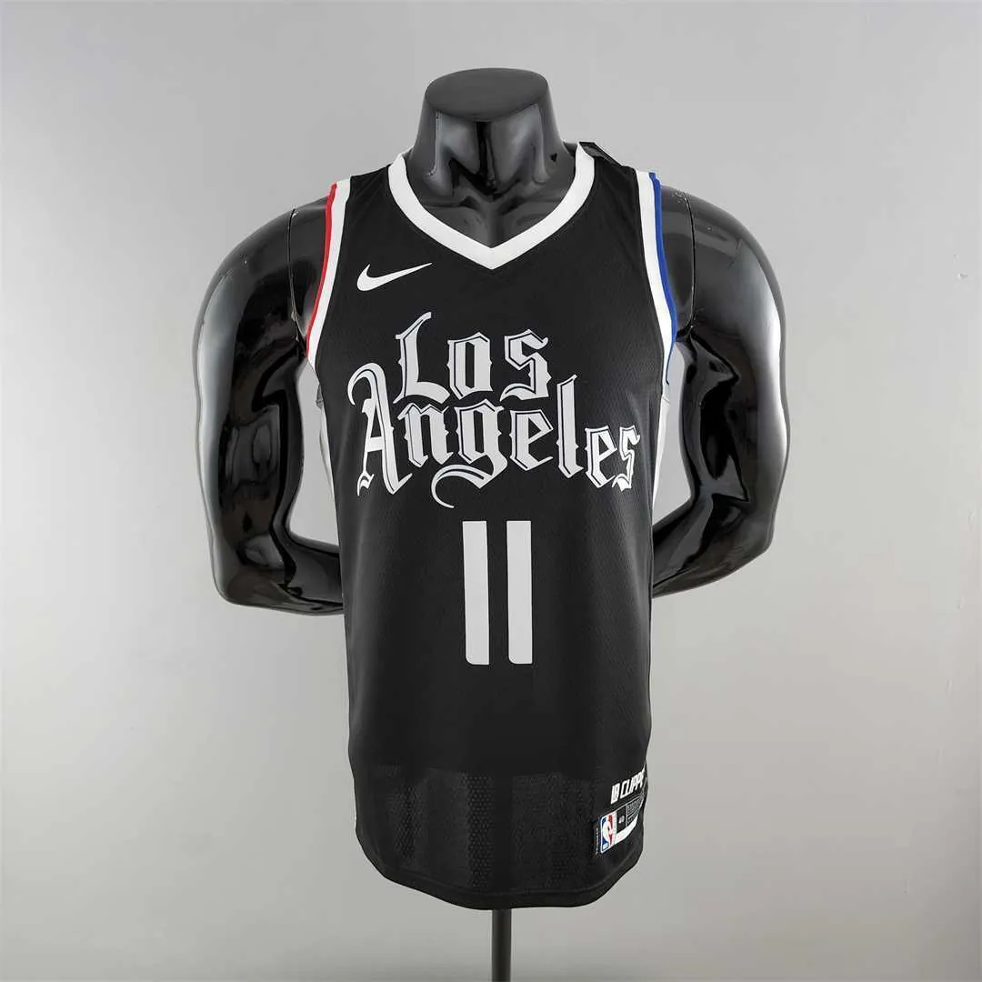 WALL#11 Los Angeles Clippers Black NBA jersey 10