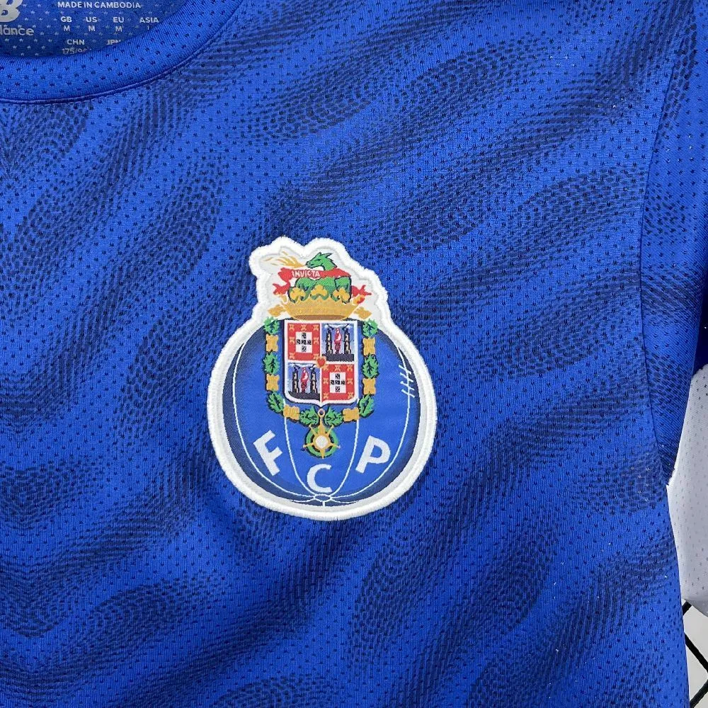 25-26 Porto Blue Training Kit Football T-Shirt AAAAJersey Supply Yupoo 4