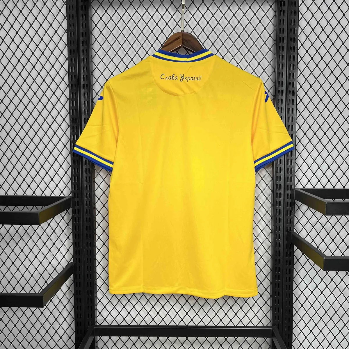 2024 Ukraine Home Kit UEFA Euro Shirt Football AAAAJersey Supplier 3