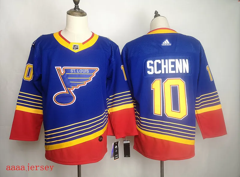 St. Louis Blues ice hockey jersey M-3XL 圣路易蓝调队冰球服 7