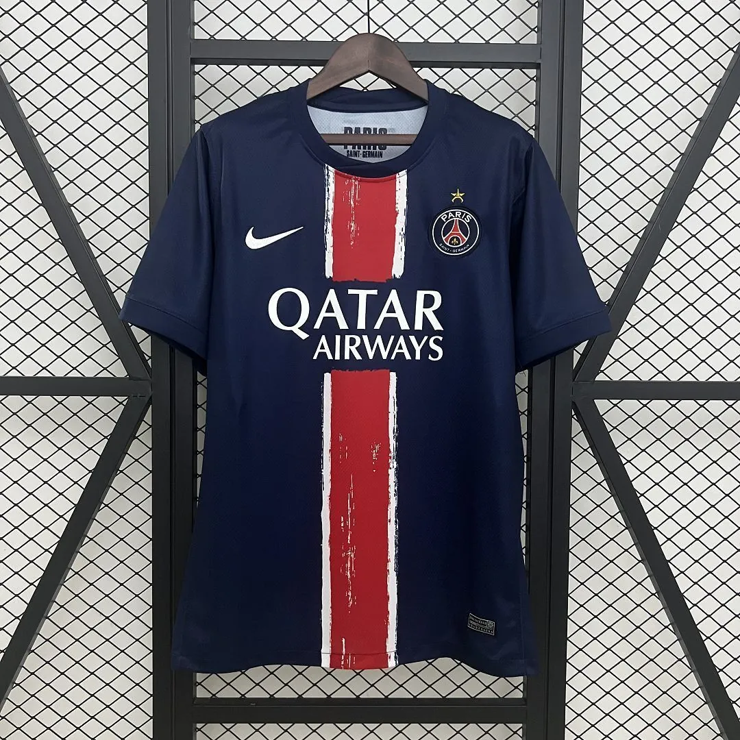 24-25 PSG Home Champions of Europe 2025 Kit Football T-Shirt AAAAJersey Wholesale Yupoo-1 15