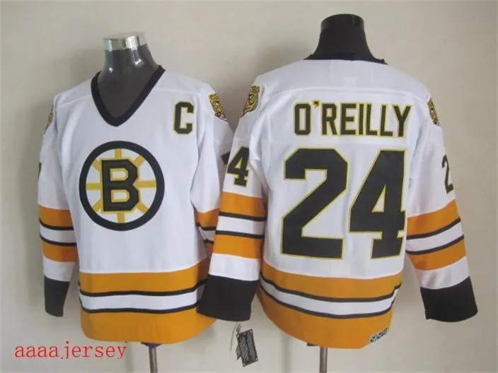 Boston Bruins retro ice hockey jersey M-3XL 波士顿棕熊队复古冰球服 1