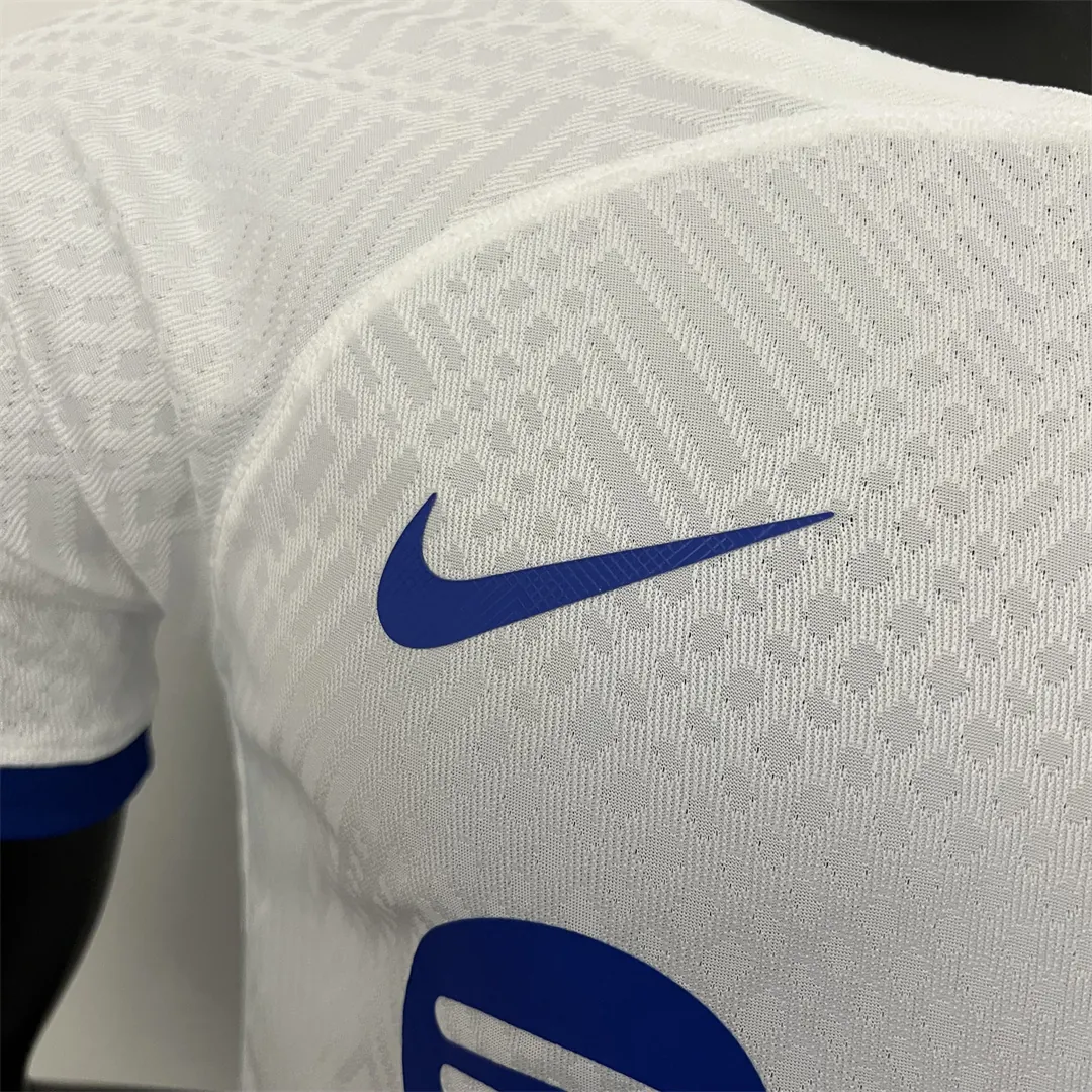23-24 Barcelona training suit white player version 4