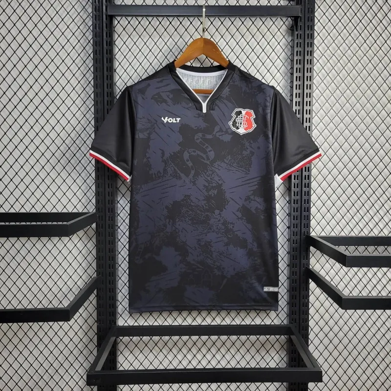 24-25 Santa Cruz Black Kit Football AAAAJersey Supplier 8