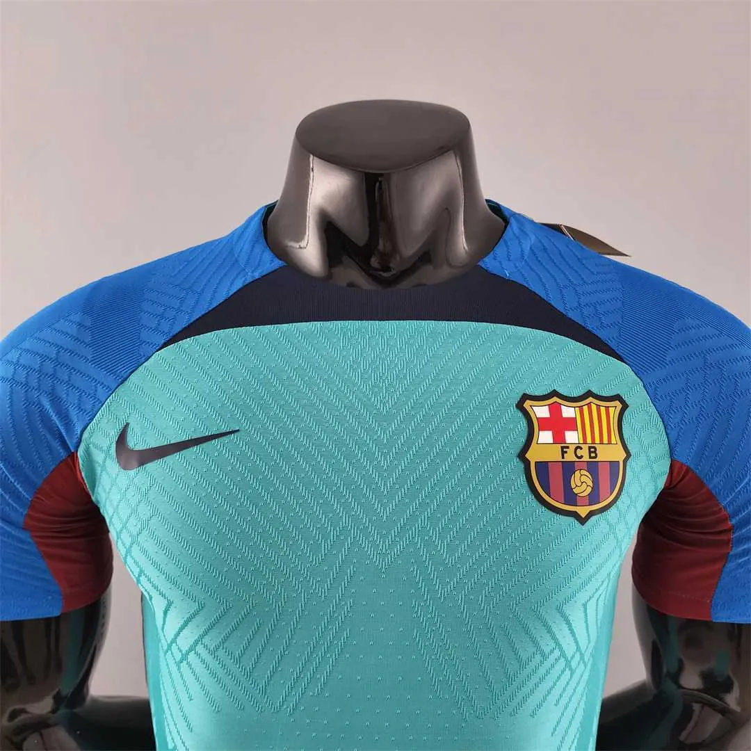 22-23 Barcelona training suit bluegreen player version 1