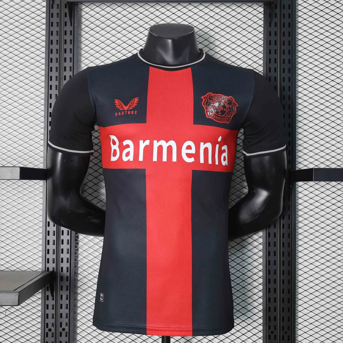 23-24 Bayer 04 Leverkusen Home Kit Player Version Shirt Football AAAAJersey Supplier 6