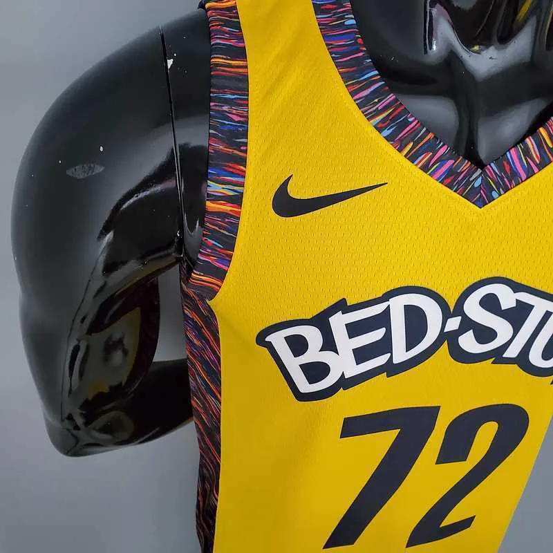 BIGGIE#72 Brooklyn Nets Commemorative Edition Yellow 6