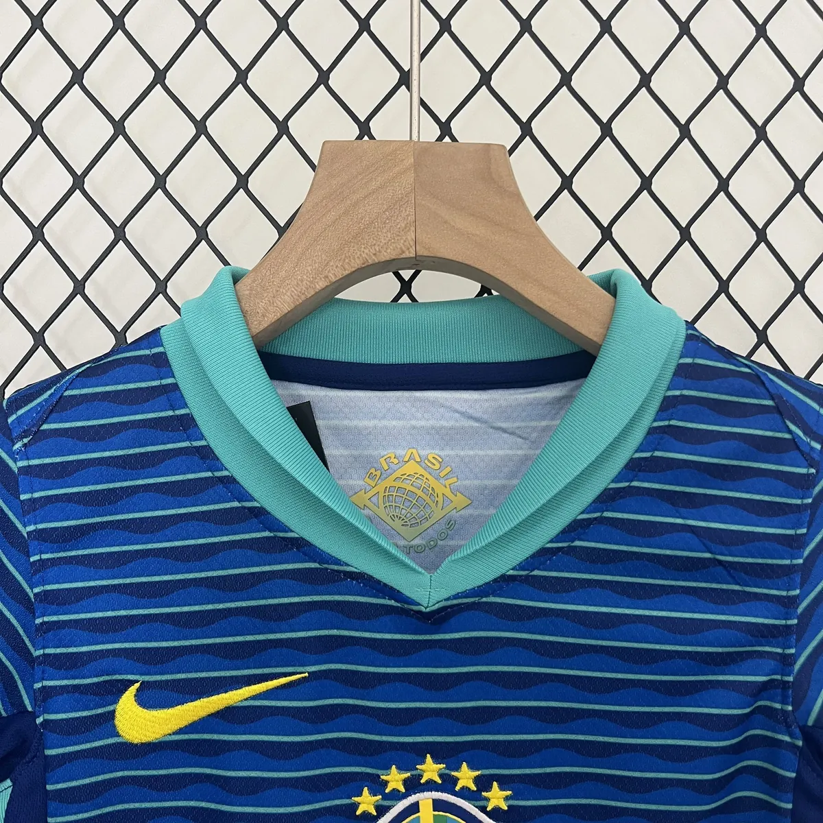 2024 Brazil Away Kid Kits Youth Apparels AAAAJersey Wholesale Yupoo 6