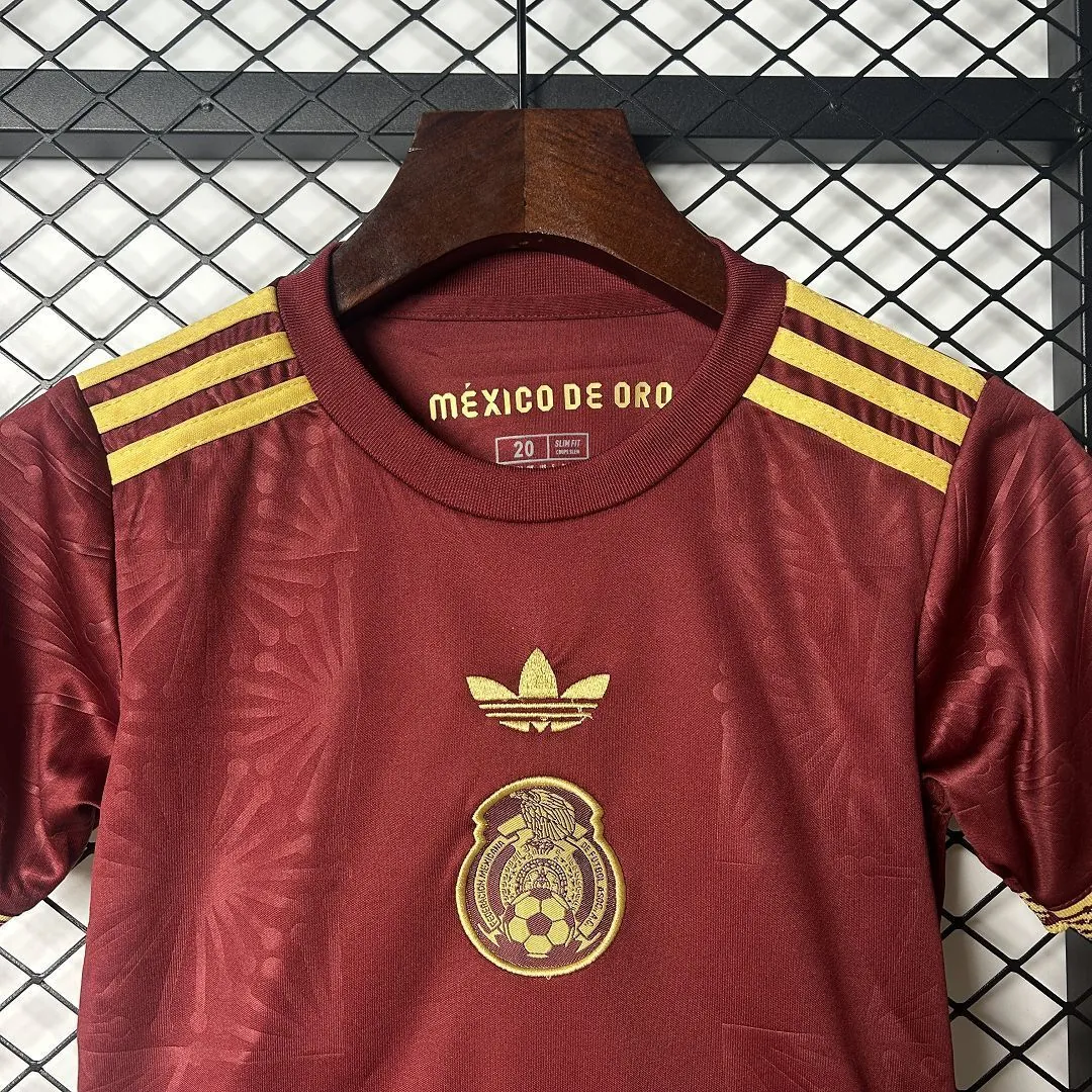 2025 Mexico Gold Cup Kid Kits Red Special Edition Youth Apparels AAAAJersey Wholesale Yupoo-1 1
