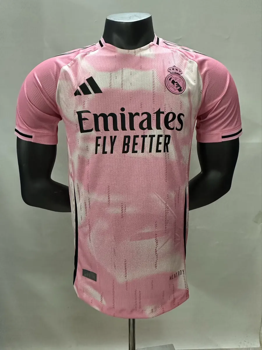 25-26 Real Madrid Pink Special Edition Player Version Shirt AAAAJersey Supplier Yupoo 2