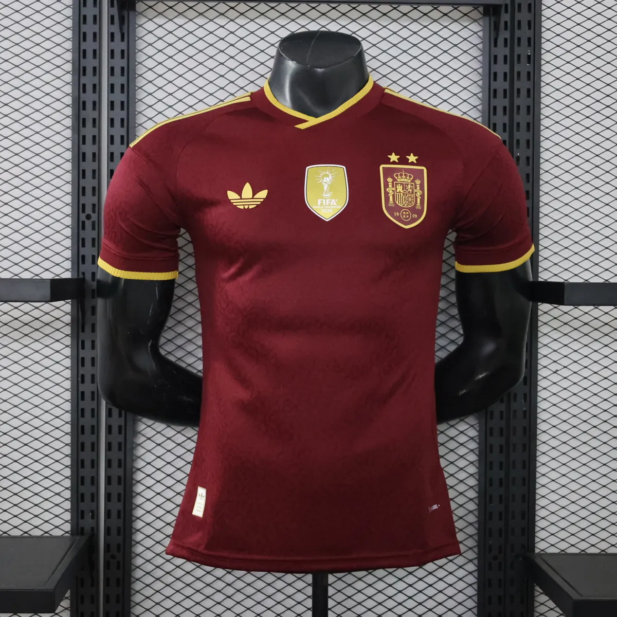 World Cup FIFA 2026 Spain Mens Third Kit Football Player Version T-Shirt AAAAJersey Supply Yupoo 8 8