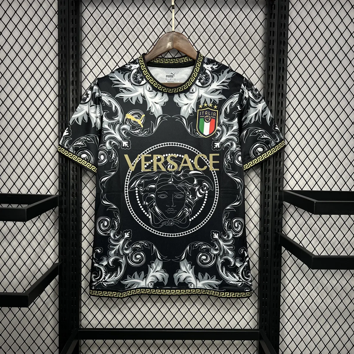 23-24 Italy Special Edition Black Soccer Shirt ete AAAAJersey Supply Yupoo 2