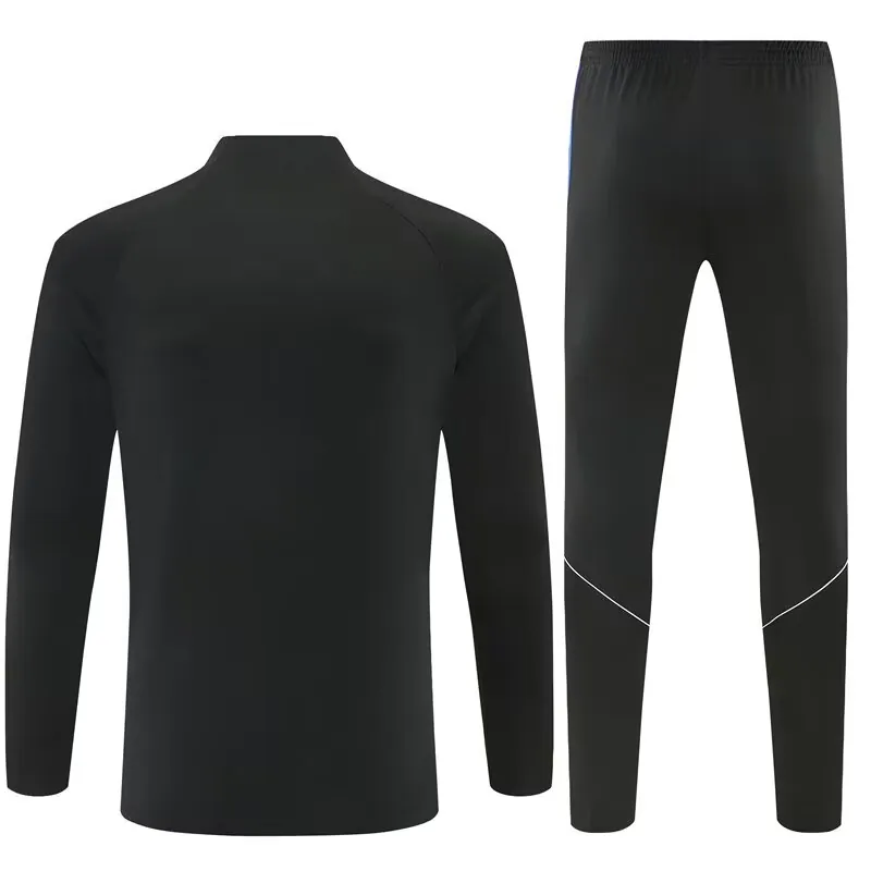 26-27 Atlético Madrid Mens Kit Black Half Pull Training Suit Yupoo 7 6